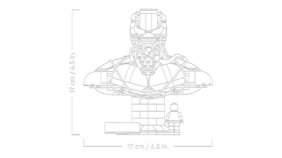Picture of LEGO Marvel 76356 Venom Bust