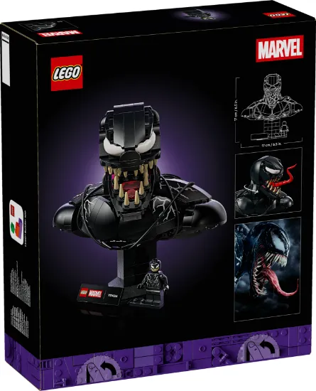 Picture of LEGO Marvel 76356 Venom Bust