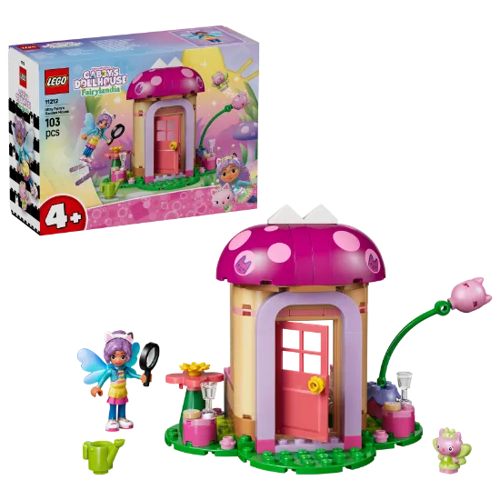 Picture of LEGO Gabby’s 11212  Dollhouse Kitty Fairy’s Garden House