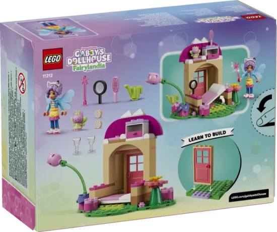 Picture of LEGO Gabby’s 11212  Dollhouse Kitty Fairy’s Garden House