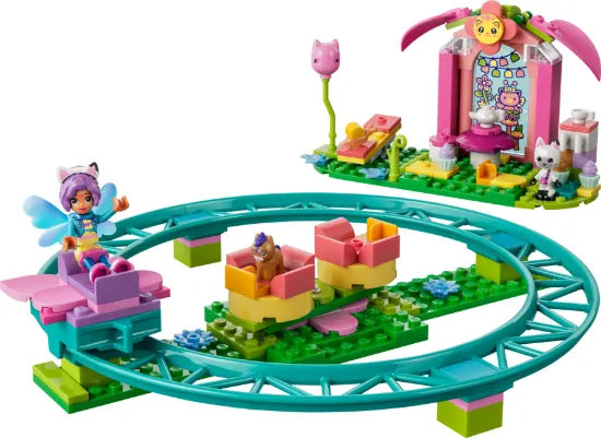 Picture of LEGO Gabby’s 11214 Dollhouse Fairy Roller Coaster and Tea Party
