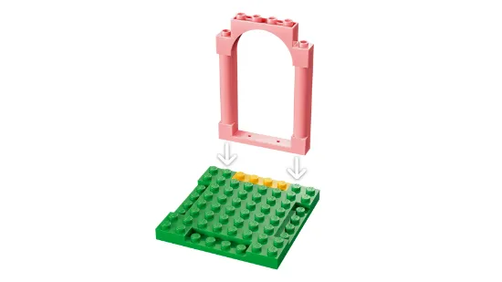Picture of LEGO Gabby’s 11214 Dollhouse Fairy Roller Coaster and Tea Party