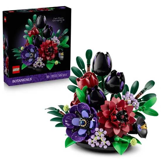 Picture of LEGO Botanicals 11513 Dark Flower Arrangement