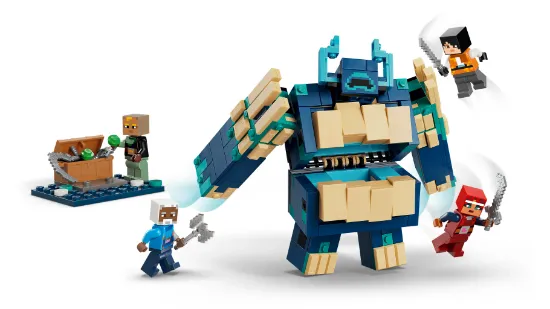 LEGO Minecraft 21591 The Twisted Warden Battle