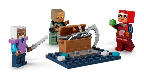 LEGO Minecraft 21591 The Twisted Warden Battle