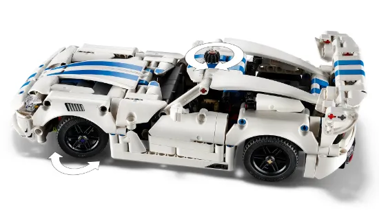 LEGO Technic 42234 Dodge Viper GTS-R Sports Car