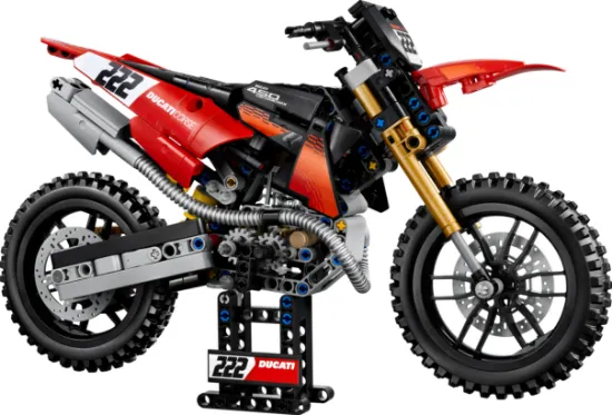 LEGO Technic 42238 Ducati Desmo450 MX Factory Motorcycle