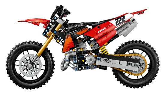 LEGO Technic 42238 Ducati Desmo450 MX Factory Motorcycle