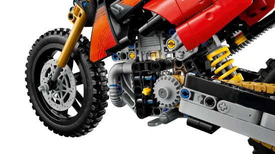 LEGO Technic 42238 Ducati Desmo450 MX Factory Motorcycle