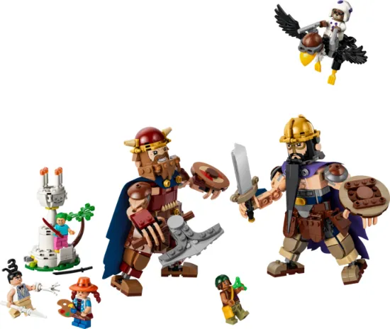 Picture of LEGO ONE PIECE 75644 Dorry vs. Brogy – Giants of Little Garden