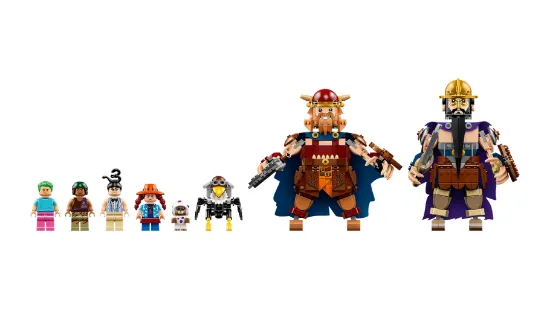 Picture of LEGO ONE PIECE 75644 Dorry vs. Brogy – Giants of Little Garden