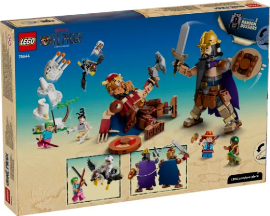 Picture of LEGO ONE PIECE 75644 Dorry vs. Brogy – Giants of Little Garden