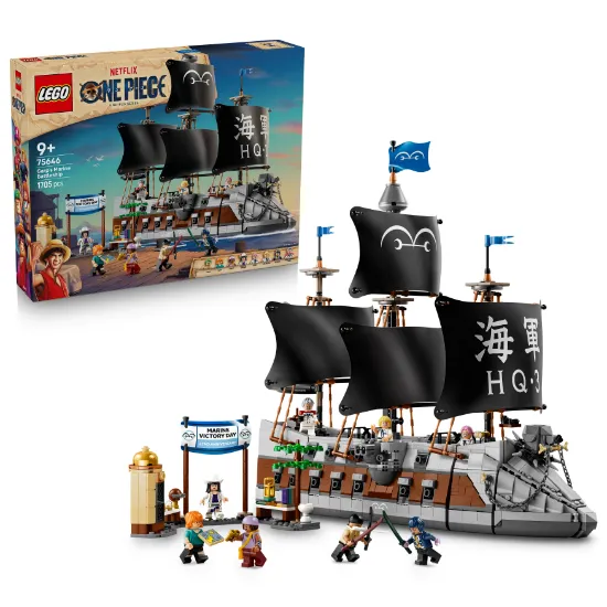 Picture of LEGO ONE PIECE 75646 Garp’s Marine Battleship