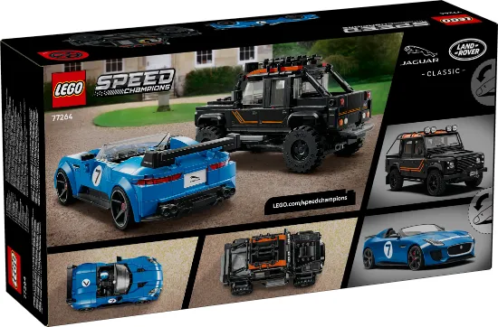 Picture of LEGO Speed Champions 77264 Jaguar Project 7 & Land Rover Defender