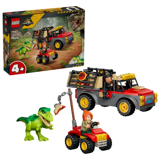 Picture of LEGO Jurassic 77978 Young T. rex Transport Truck