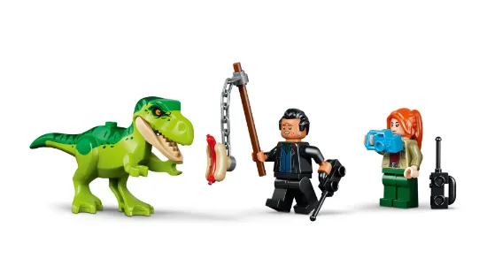 Picture of LEGO Jurassic 77978 Young T. rex Transport Truck