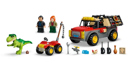 Picture of LEGO Jurassic 77978 Young T. rex Transport Truck