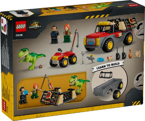 Picture of LEGO Jurassic 77978 Young T. rex Transport Truck