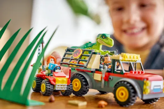Picture of LEGO Jurassic 77978 Young T. rex Transport Truck