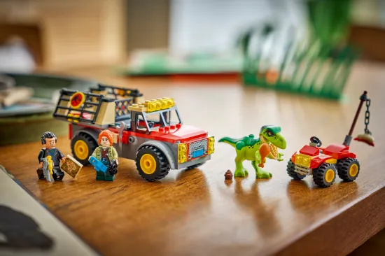 Picture of LEGO Jurassic 77978 Young T. rex Transport Truck