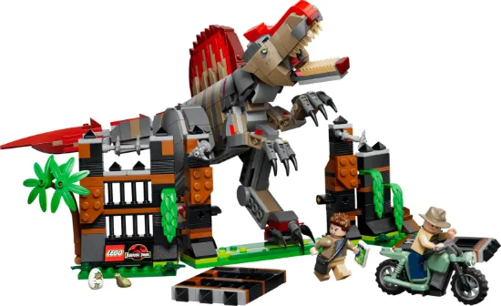 Picture of LEGO Jurassic 77982 Spinosaurus Dinosaur Escape