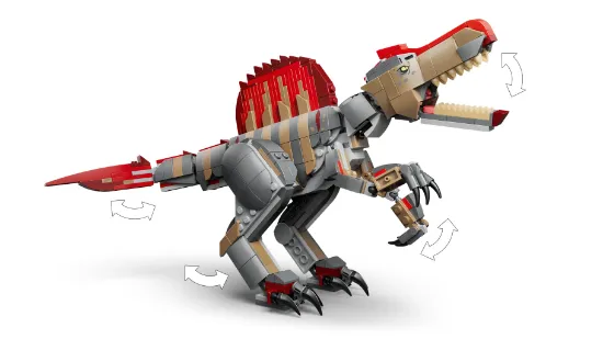Picture of LEGO Jurassic 77982 Spinosaurus Dinosaur Escape