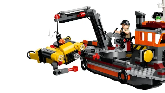 Picture of LEGO Jurassic 77983 World Mosasaurus Dinosaur Boat Attack