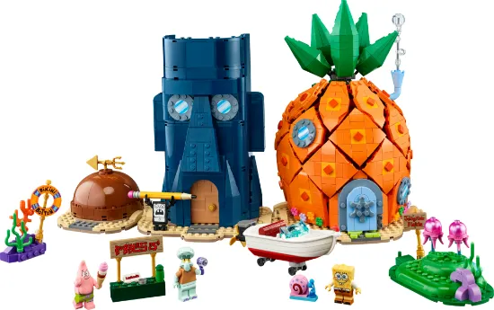 Picture of LEGO Icons 11386 SpongeBob SquarePants: Bikini Bottom
