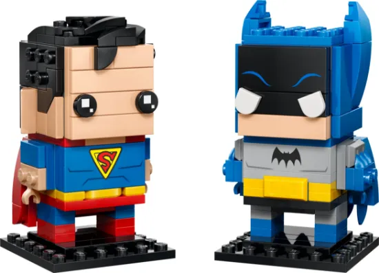 Picture of LEGO BrickHeadz 40859 DC Golden Age Superman™ and Batman™ Figures