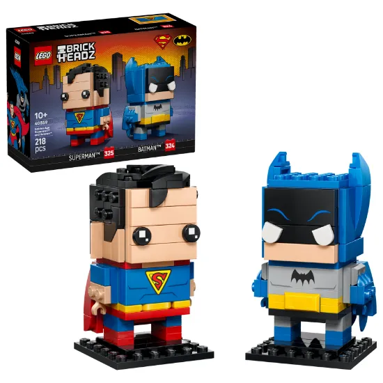 Picture of LEGO BrickHeadz 40859 DC Golden Age Superman™ and Batman™ Figures