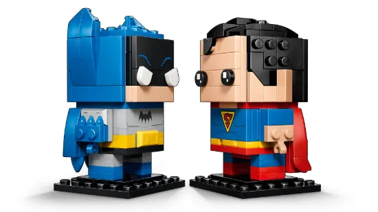 Picture of LEGO BrickHeadz 40859 DC Golden Age Superman™ and Batman™ Figures