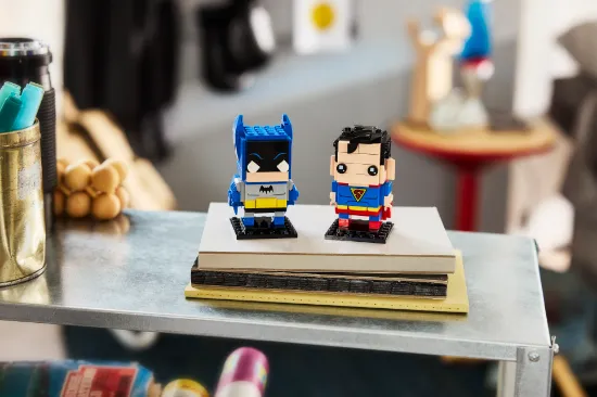 Picture of LEGO BrickHeadz 40859 DC Golden Age Superman™ and Batman™ Figures