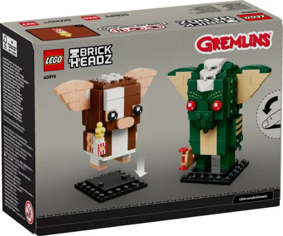 Picture of LEGO BrickHeadz 40919 Gremlins Gizmo™ and Stripe Figures