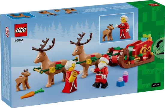 Picture of LEGO 40866 Santa's Holiday Sleigh Adventure