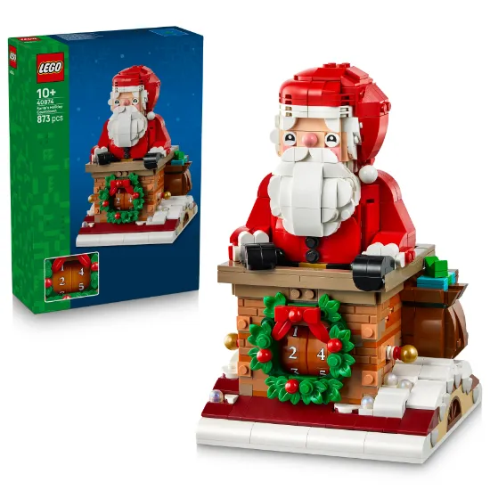 Picture of LEGO 40874 Santa's Holiday Countdown