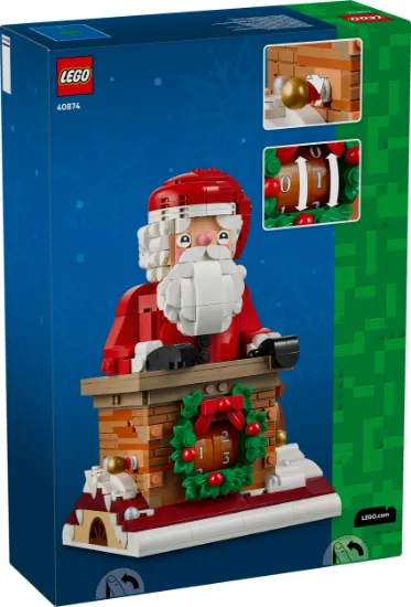 Picture of LEGO 40874 Santa's Holiday Countdown