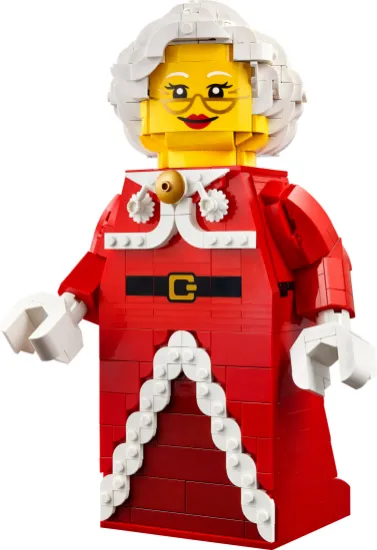 Picture of LEGO 40875 Up-Scaled Mrs. Claus Minifigure