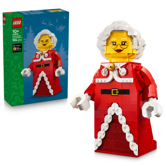 Picture of LEGO 40875 Up-Scaled Mrs. Claus Minifigure