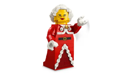 Picture of LEGO 40875 Up-Scaled Mrs. Claus Minifigure